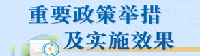 重要政策举措及实施效果